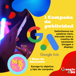 Campaña de Publicidad en Google ADS 7 Días